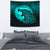 Viking Tapestry - Fenrir Viking 3D Tattoo - Cyan Version Tapestry RLT12 - Wonder Print Shop