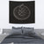Viking Tapestry - Viking Vegvisir with Ouroboros and Runes Tapestry RLT12 - Wonder Print Shop
