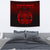 Viking Tapestry - Vikings Ravens Mjolnir - Red Version Tapestry RLT12 - Wonder Print Shop