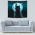 Viking Tapestry - Fenrir Viking Wolf - Cyan Version Tapestry RLT12 - Wonder Print Shop