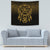 Viking Tapestry - Viking God Odin Allfather In Asgard Raven God - Gold Version Tapestry RLT12 - Wonder Print Shop