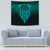 Viking Tapestry - Eye of Odin - Cyan Version Tapestry RLT12 - Wonder Print Shop