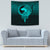 Viking Tapestry - Viking Norse Wolf - Cyan Version Tapestry RLT12 - Wonder Print Shop