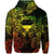 Taurus Zodiac Polynesian Zip Hoodie Unique Style Reggae LT8 - Wonder Print Shop