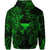 Custom Taurus Zodiac Polynesian Hoodie Unique Style Green LT8 - Wonder Print Shop