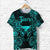 Taurus Zodiac Polynesian T Shirt Unique Style Turquoise LT8 - Wonder Print Shop