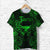 Taurus Zodiac Polynesian T Shirt Unique Style Green LT8 - Wonder Print Shop