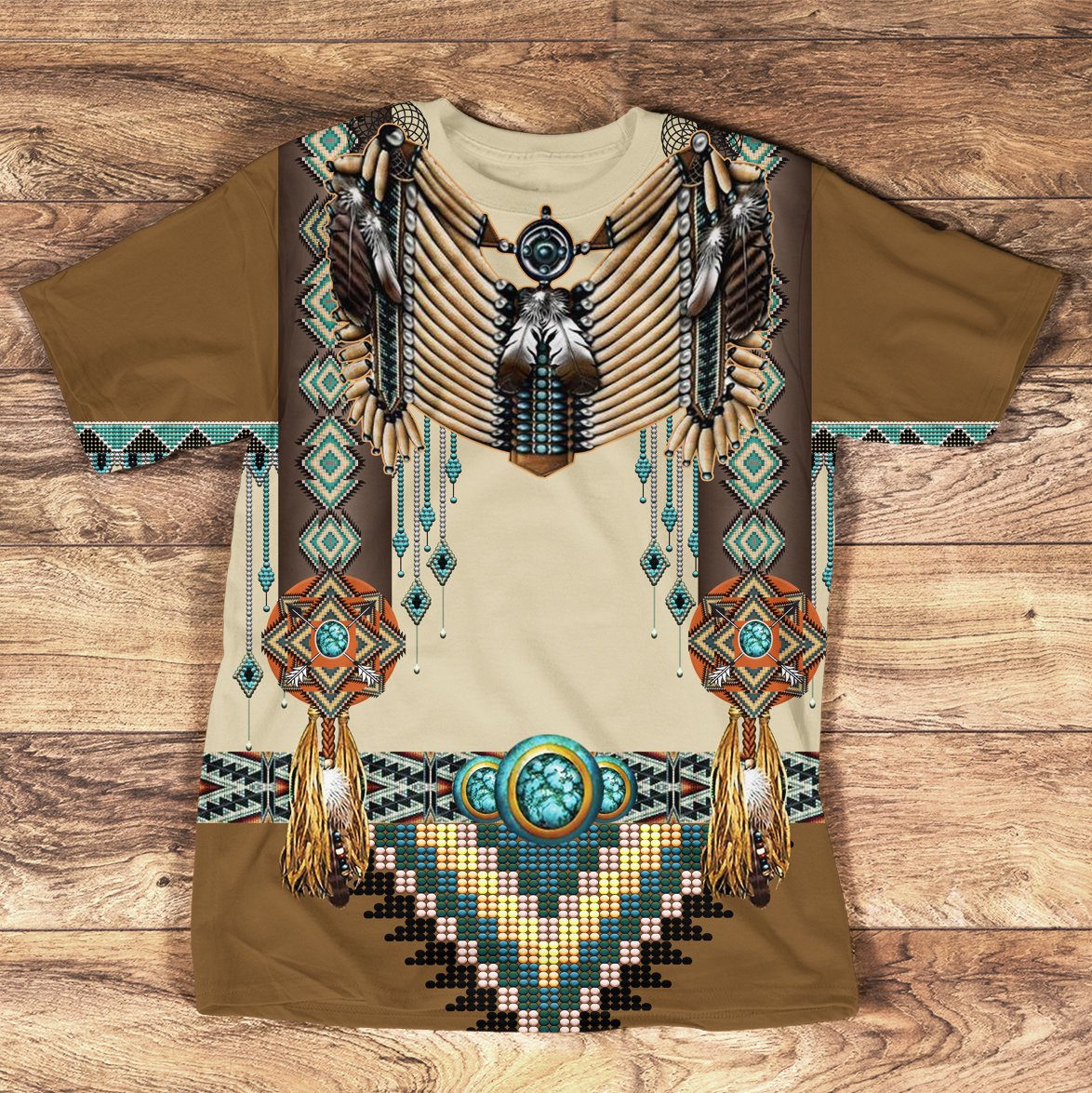 Native American United Tribes Custom 3D T Shirt LT10 - Wonder Print Shop