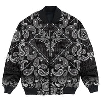 Viking Bomber Jacket The Head Of The Demon With Sword with Bandana Paisley Style RLT12 - Wonder Print Shop