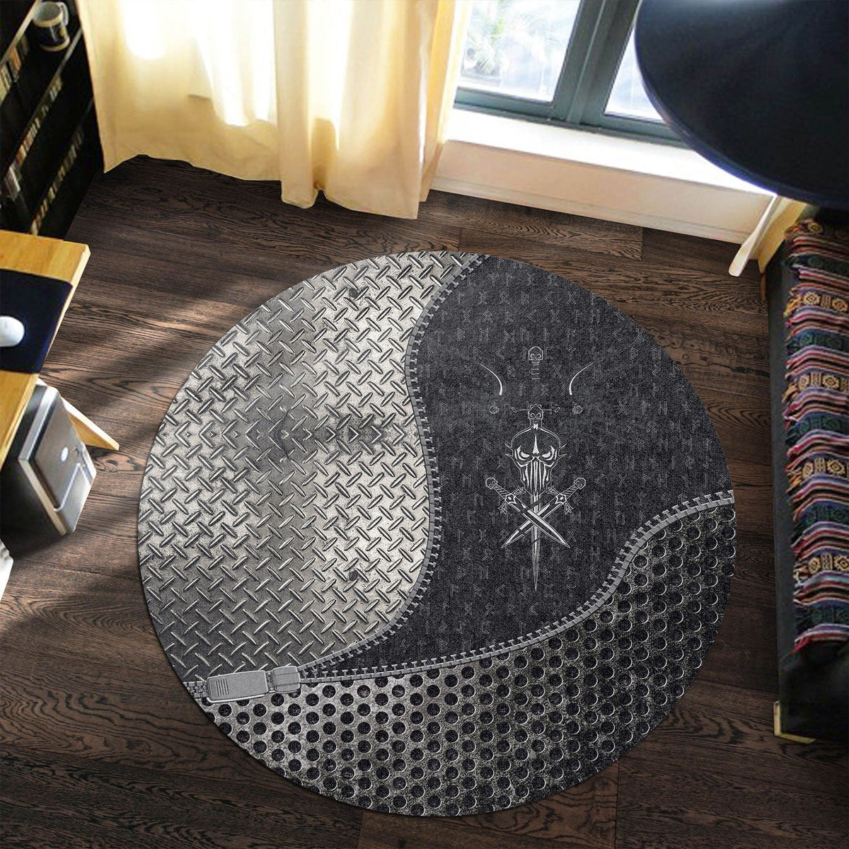 viking-carpet-the-head-of-the-demon-with-sword-round-carpet