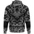 Viking Hoodie The Image Skull In An Ancient Helmet Of and Celtic Patterns with Bandana Paisley Style RLT12 - Wonder Print Shop