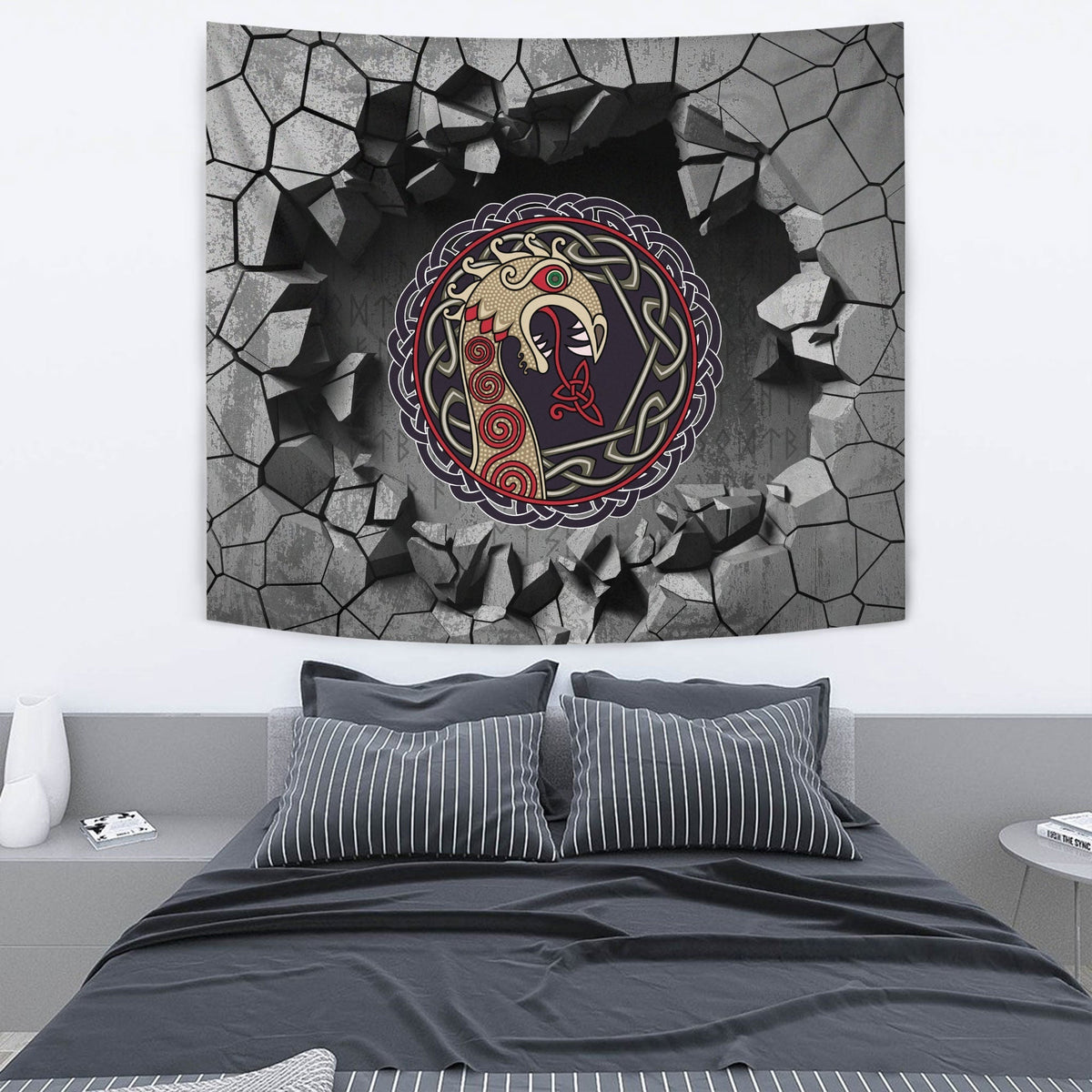 Viking Tapestry - The Compass Tapestry RLT12 - Wonder Print Shop