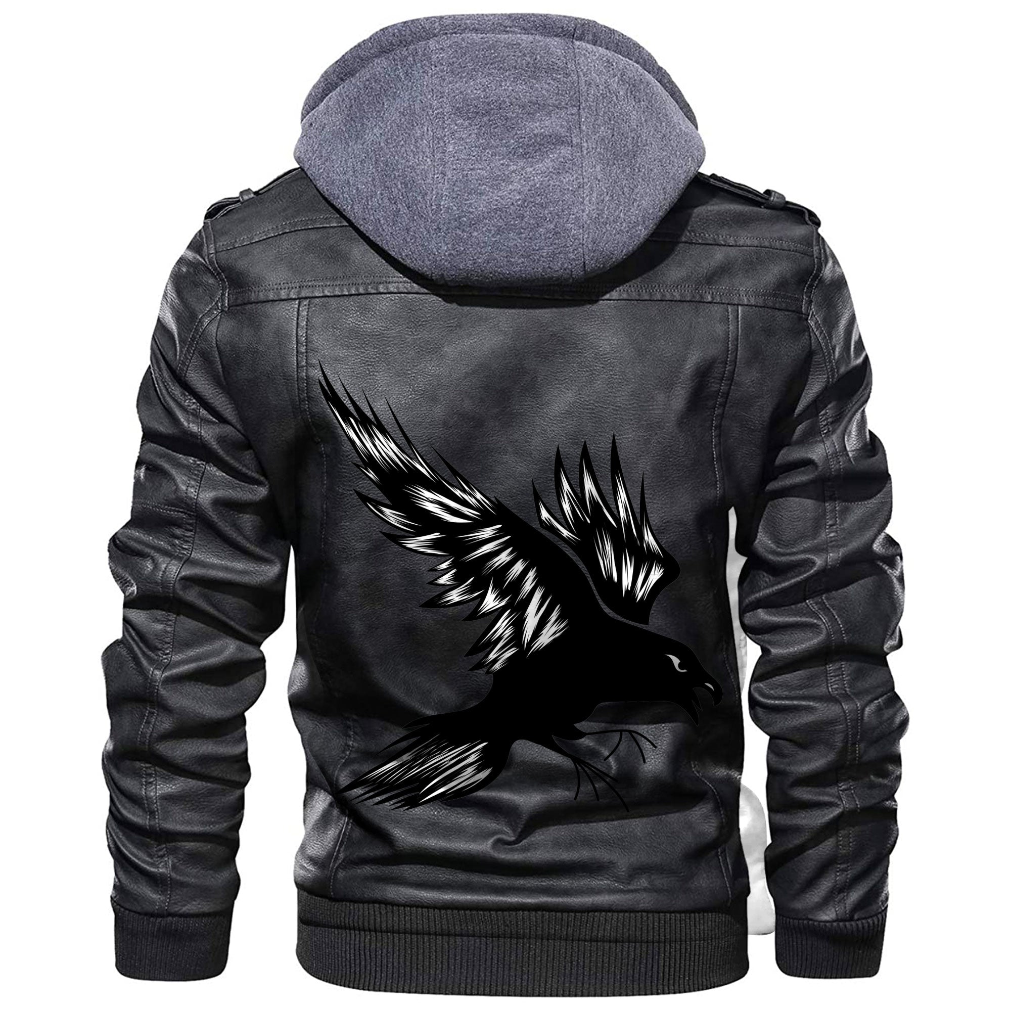 Viking The Raven Viking Leather Jacket RLT12 - Wonder Print Shop