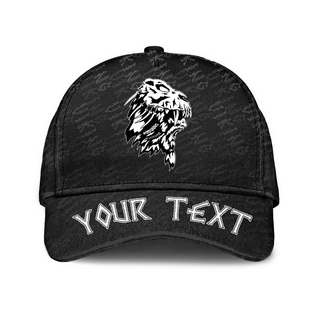 viking-classic-cap-custom-the-shaman-in-skull-of-an-animal-classic-cap