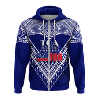 Custom Toa Samoa RLS Warriors Siva Tau Zip Up Hoodie - Wonder Print Shop