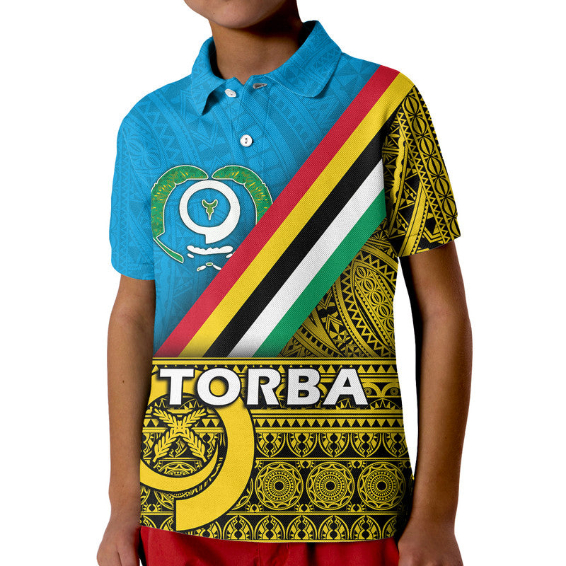 Vanuatu Torba Province Day Polo Shirt Torba Flag Color Style - Wonder Print Shop