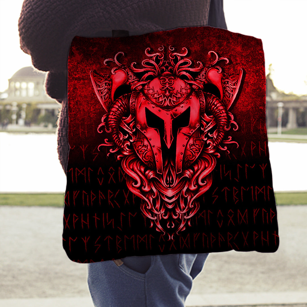 viking-tote-bag-the-armor-of-viking-red-version-tote-bag