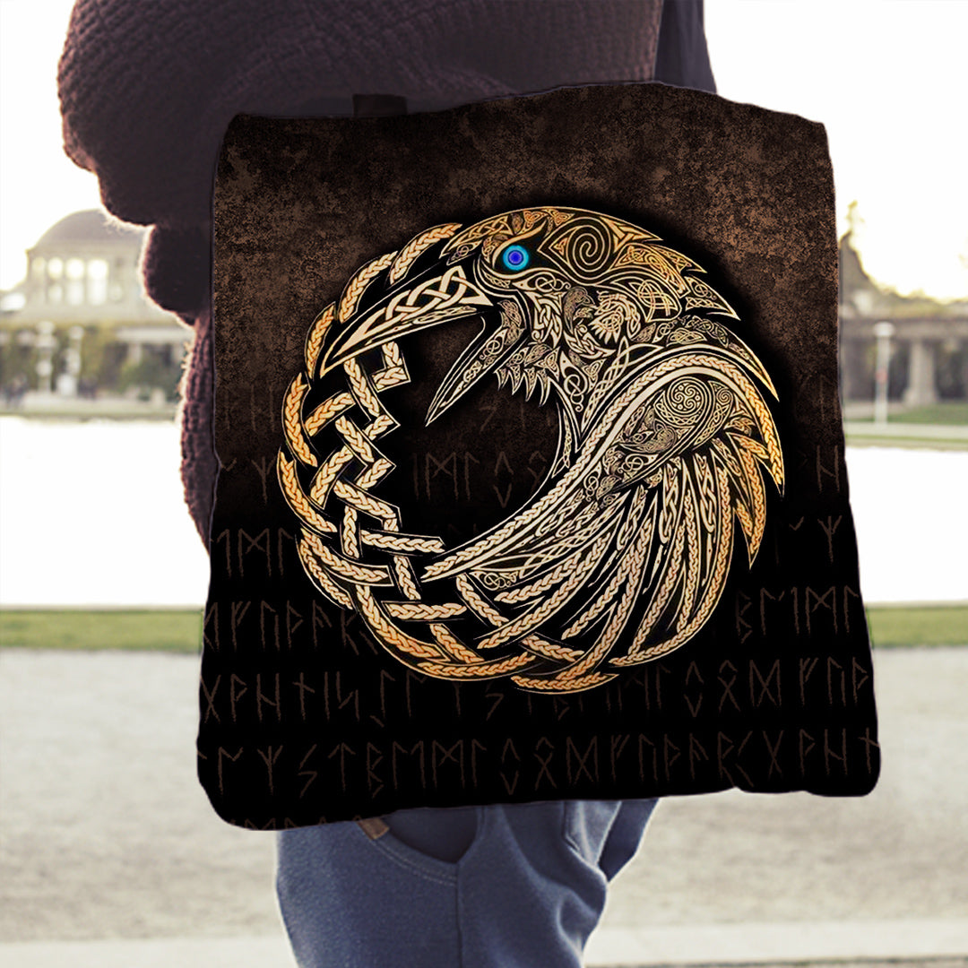 viking-tote-bag-vikings-raven-gold-version-tote-bag