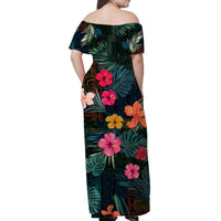 hawaii-women-off-shoulder-long-dress-tribal-elements-and-hibiscus-version