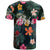 Hawaii T Shirt Tribal Elements And Hibiscus Version - Wonder Print Shop