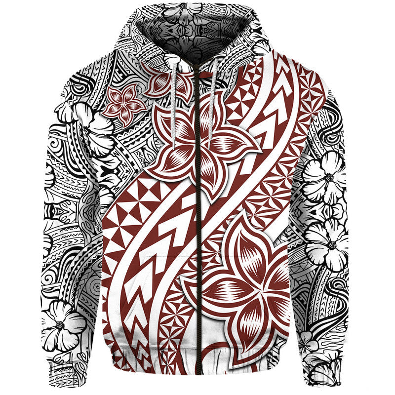 Traditional Polynesian Tribal Tattoo Retro Hoodie - Wonder Print Shop