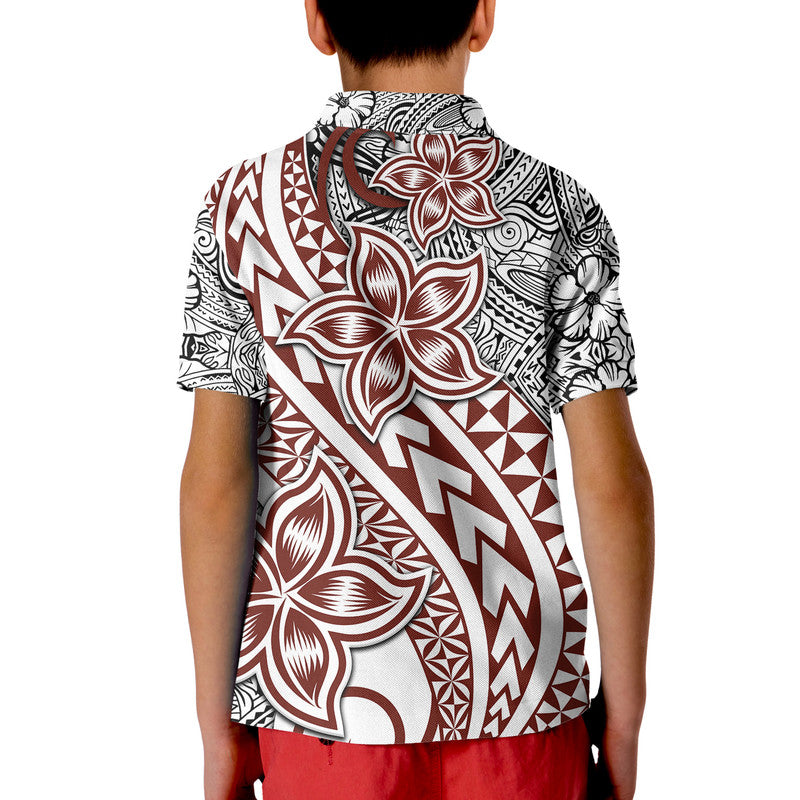 Traditional Polynesian Tribal Tattoo Retro Polo Shirt - Wonder Print Shop