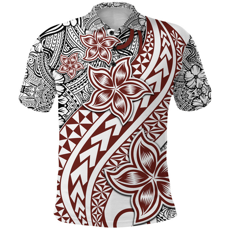 Traditional Polynesian Tribal Tattoo Retro Polo Shirt - Wonder Print Shop