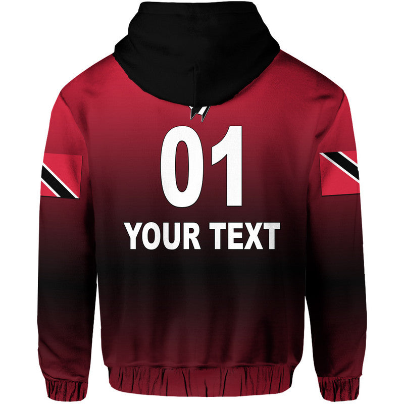 Custom Trinidad And Tobago Cricket Red Force Hoodie Original Style LT8 - Wonder Print Shop