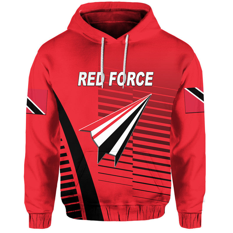 custom-personalised-trinidad-and-tobago-cricket-red-force-zip-up-and-pullover-hoodie-simple-style