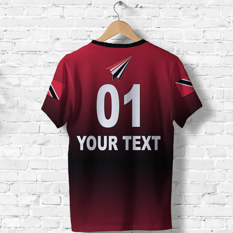 Custom Trinidad And Tobago Cricket Red Force T Shirt Original Style LT8 - Wonder Print Shop