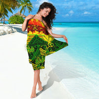 Hawaiian Tribal Kanaka Maoli Sarong Reggae Polynesian Version - Wonder Print Shop