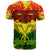 Custom Hawaiian Tribal Kanaka Maoli T Shirt Reggae Polynesian Version - Wonder Print Shop