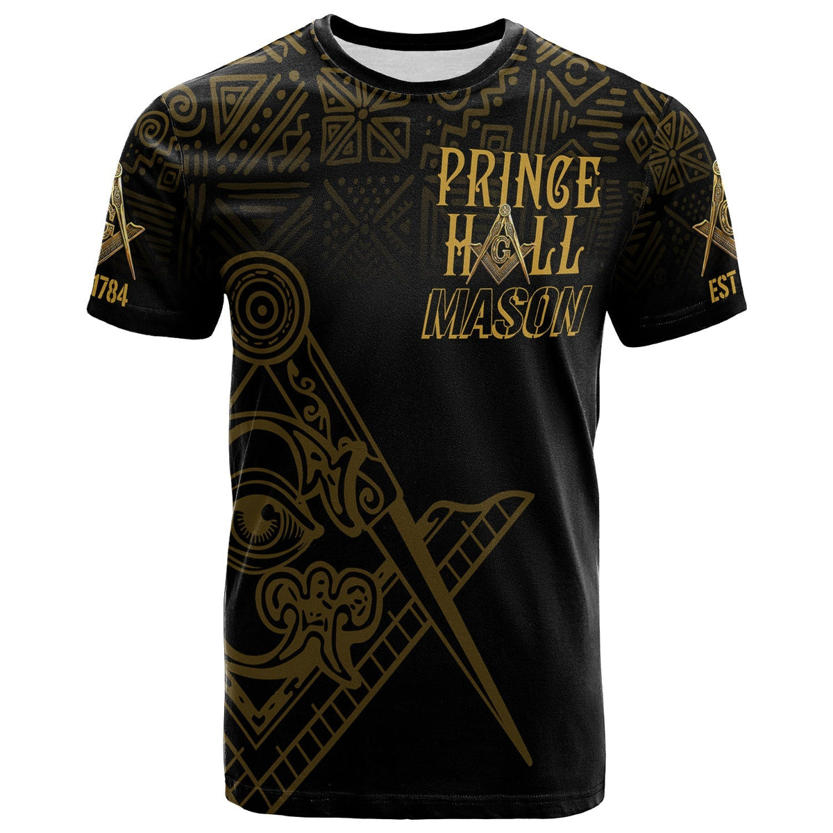Personalised Prince Hall Mason T Shirt Caste King 2B1 ASK1 - Wonder Print Shop