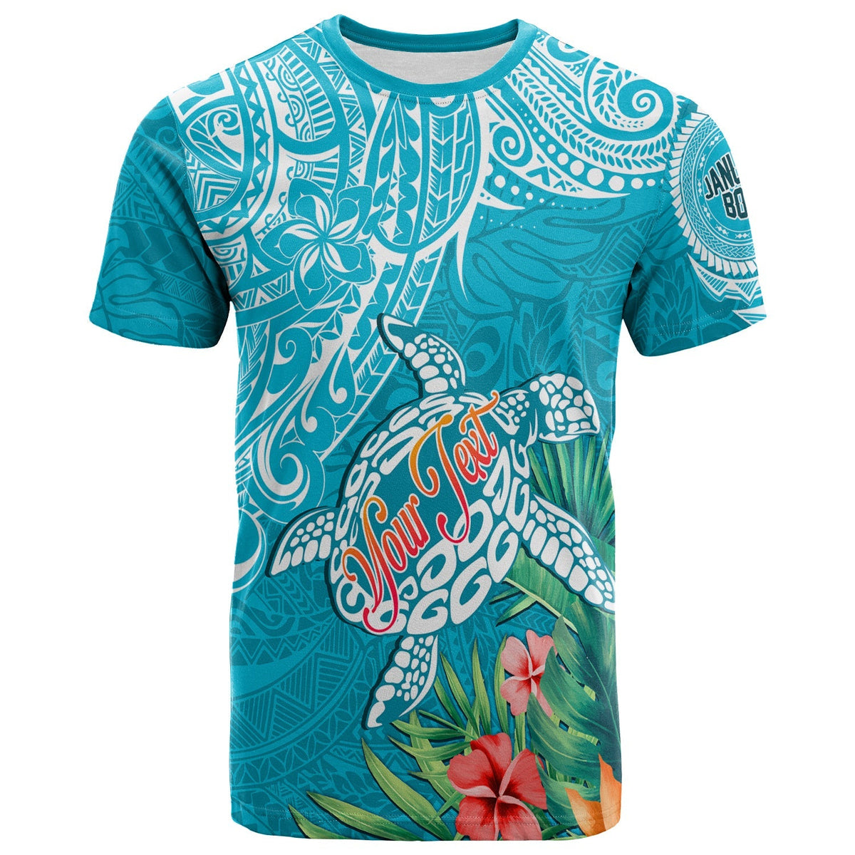 Custom Polynesian Birthday T Shirt Legends Are Born In January - Wonder Print Shop