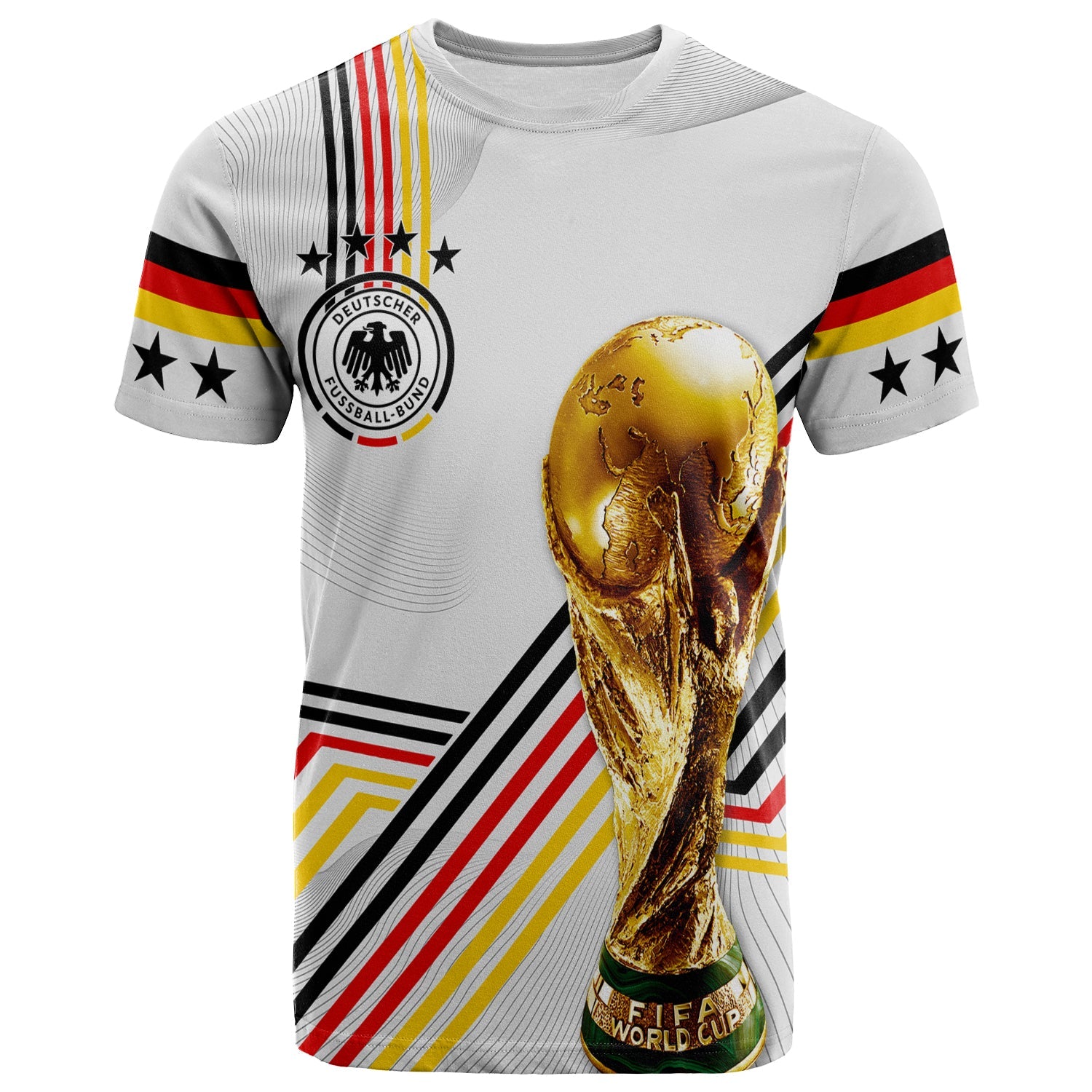Personalised Germany T Shirt World Cup 2022 Champions - Wonder Print Shop