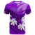 Personalised Fiji Day T Shirt Flying Fijians Masi Kesa Style Violet - Wonder Print Shop