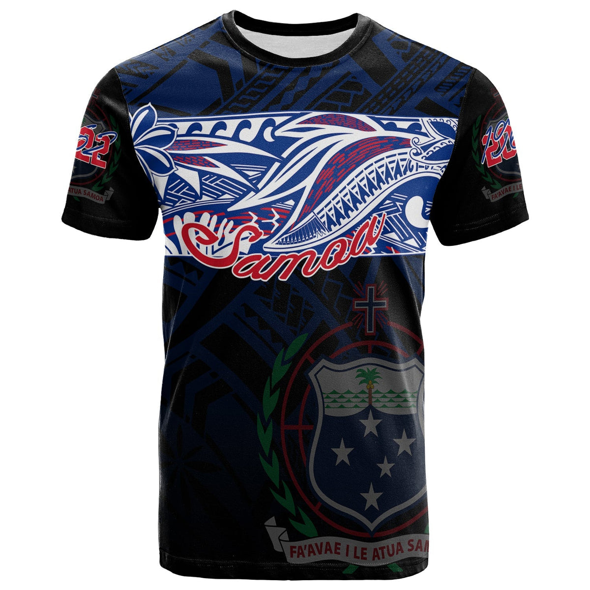 Samoa Personalised T Shirt 60th Independence Anniversary - Wonder Print Shop