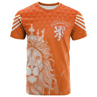 Personalised Netherlands World Cup 2022 T Shirt Oranje Lions - Wonder Print Shop