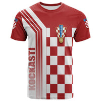 Personalised Croatia World Cup 2022 T Shirt Kockasti - Wonder Print Shop