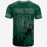 Personalised Hawaii Rainbow Warriors T Shirt Laau Pama - Wonder Print Shop