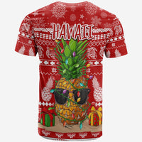 Hawaii Christmas T Shirt Mele Kalikimaka Pineapple - Wonder Print Shop