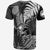 Custom Aotearoa Silver Fern T Shirt Flying Krearea - Wonder Print Shop