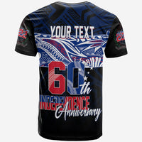 Samoa Personalised T Shirt 60th Independence Anniversary - Wonder Print Shop
