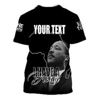 Juneteenth MLK Personalised T Shirt Freedom Day - Wonder Print Shop