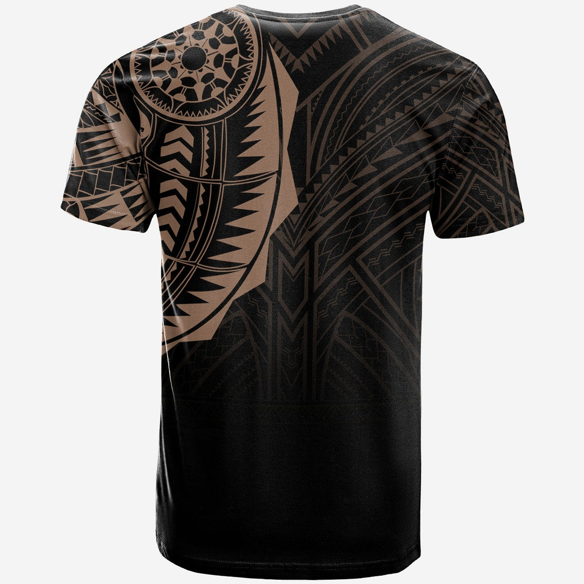 Polynesian T Shirt Full Sleeve Tattoo Blush Color - Wonder Print Shop