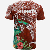 Custom Polynesian Birthday T Shirt Legends Are Born In February - Wonder Print Shop