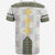 Eritrea Tilet Pattern T Shirt Eritrean Cross White - Wonder Print Shop