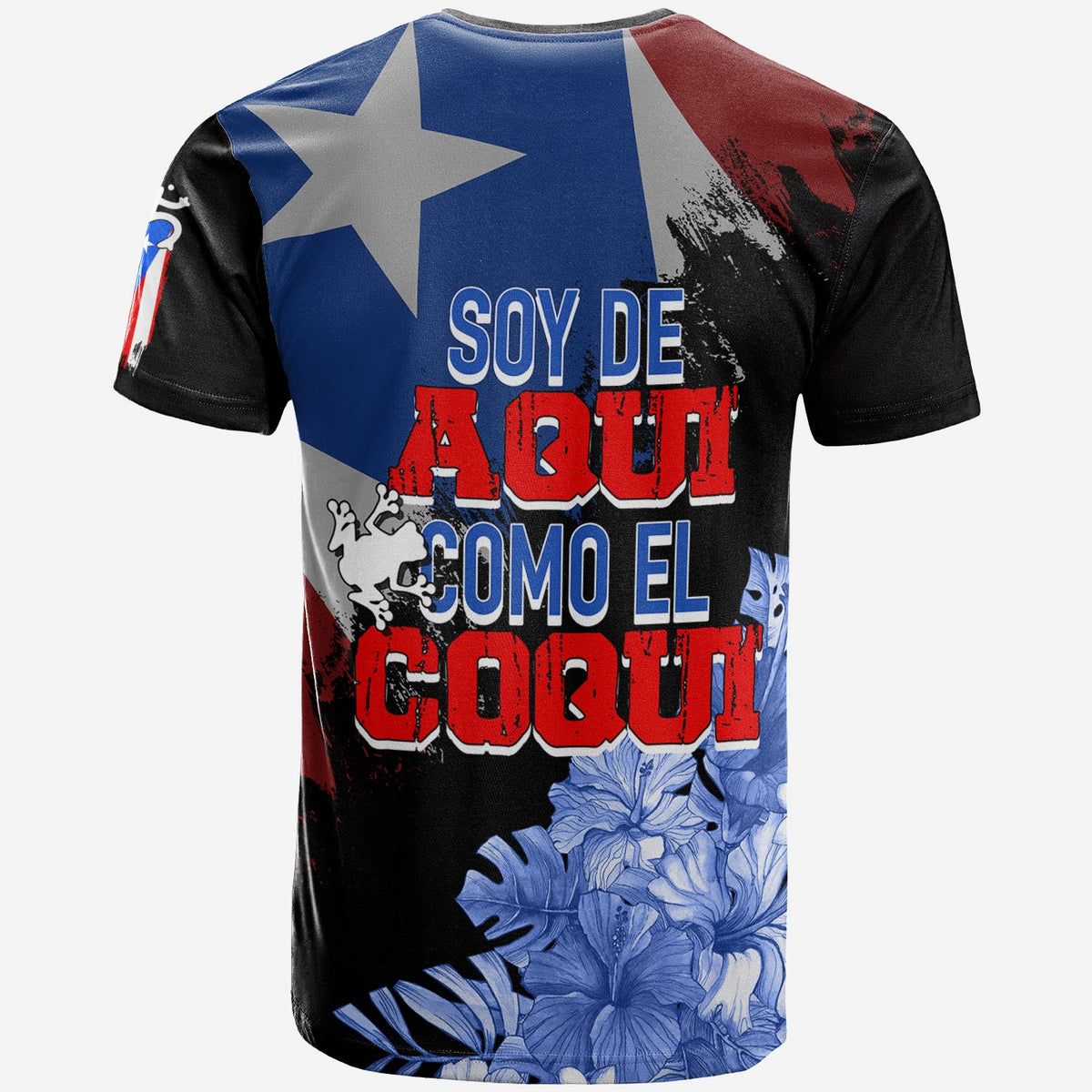 Puerto Rico T Shirt Soy De Aqui Como El Coqui - Wonder Print Shop