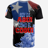 Puerto Rico T Shirt Soy De Aqui Como El Coqui - Wonder Print Shop