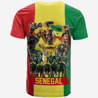 Senegal Football Champion D'Afrique T Shirt Senegal Flag - Wonder Print Shop